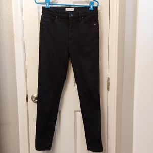 Madewell 10" high rise skinny jeans